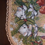 Декоративная гобеленовая салфетка Новогодние Игрушки 35*55