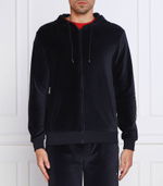 Худи velour Tommy Hilfiger - темно-синий(UM0UM02671)