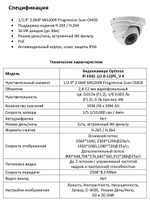 Видеокамера Optimus IP-E042.1(2.8-12)PE_V.4