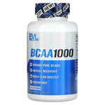EVLution Nutrition, BCAA1000, 60 растительных капсул