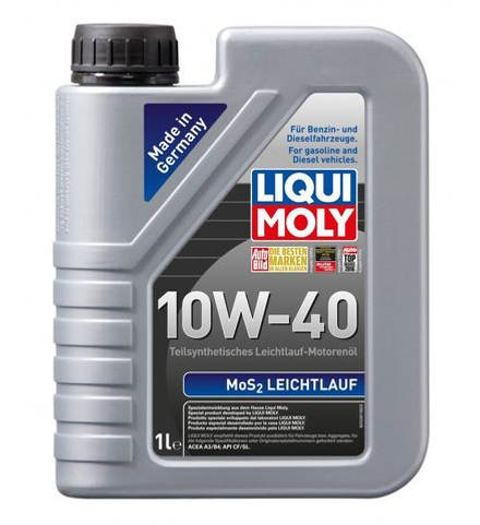 Моторное масло LIQUI MOLY MoS2 Leichtlauf 10w40 1л