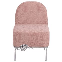 Кресло Monstera Deliciosa (Монстера) Фламинго Античное серебро