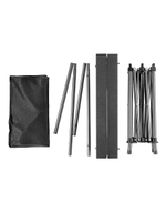 Стол складной Premier Fishing 94x55x50см с отделом под посуду столешница алюминий (PR-MC-607)