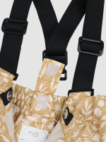 Брюки утеплённые Mjölk Caramel Flowers, утеплитель 120гр/м2