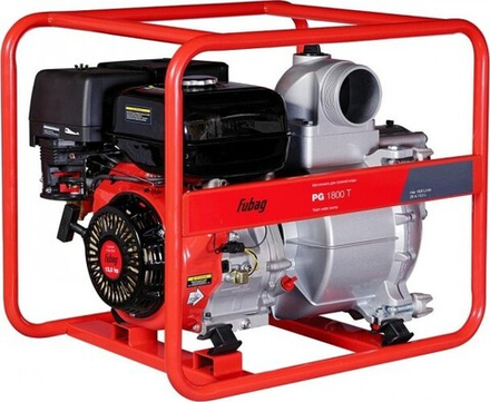 Мотопомпа бензиновая FUBAG PG 1800T для грязной воды 838248