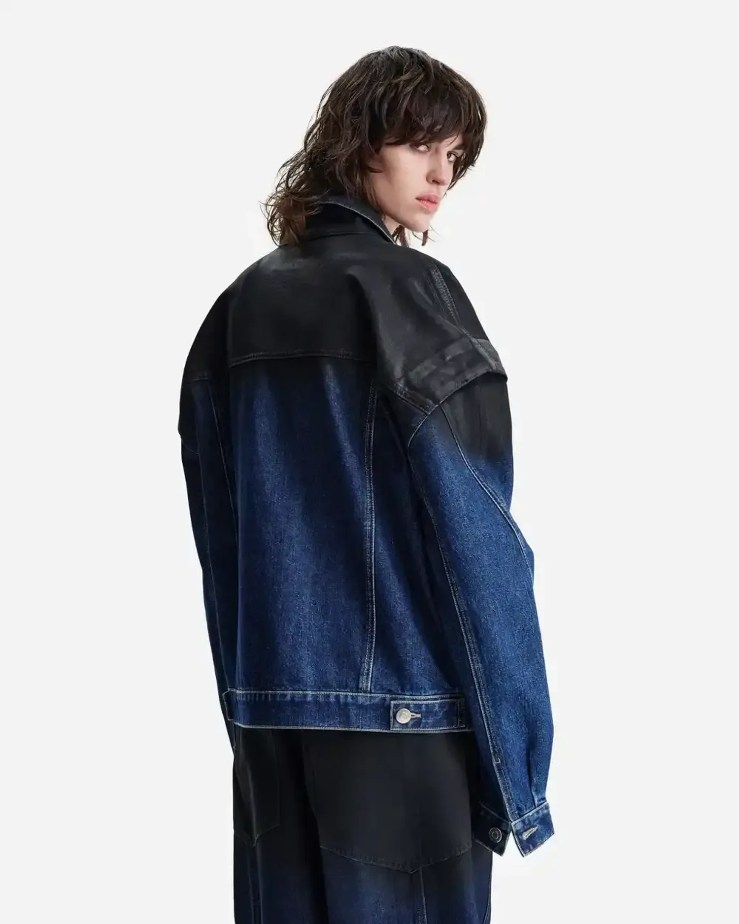 Куртка из денима Laminated