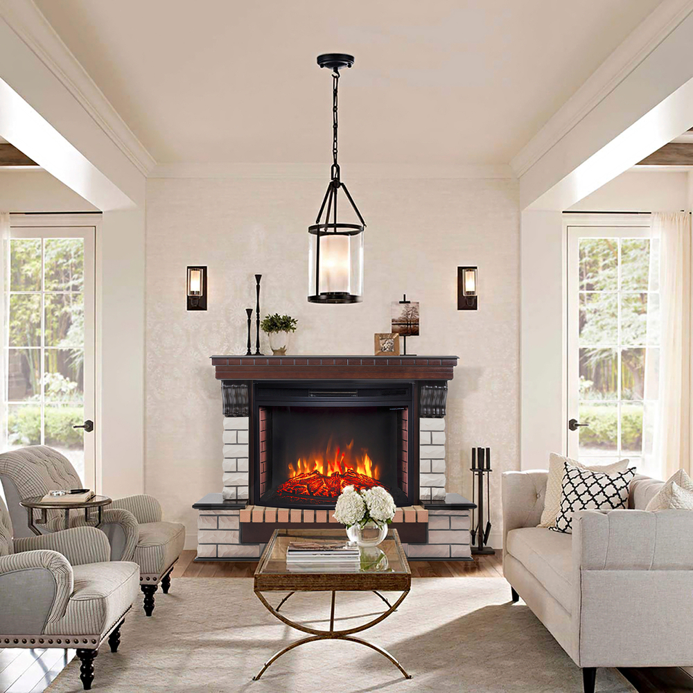 Каминокомплект Real Flame Country 33/33W AO с очагом Firespace 33