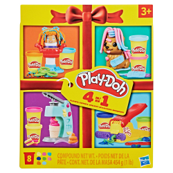 Hasbro G3476 — Набор с пластилином Play-Doh 4 в 1 четыре мини-набора G3476 — фото 2