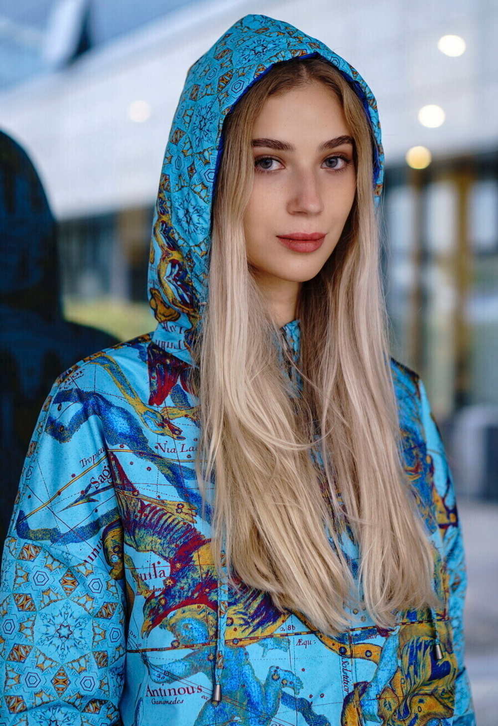 Двусторонняя куртка, о мотивам живописи Пауль Клее и знаменитого трактата Андреаса Целлариуса "Гармония Макрокосмоса"