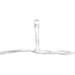 Гирлянда для дома 2,5м 24 лампы LED прозрач.пров.,8 реж, IP-20, Красный