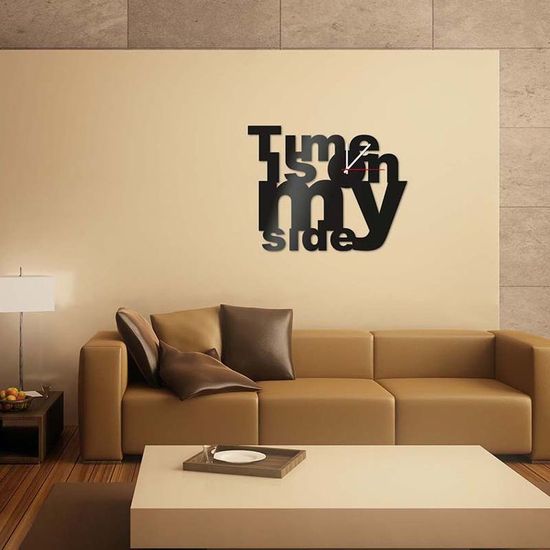 Настенные часы Время на нашей стороне