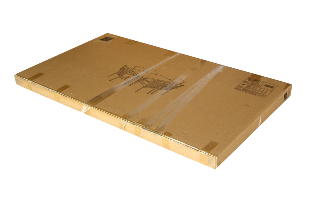 Набор мебели Эдмонд арт.GS065 серый, серый 3 уп. (стол 1кор.+6 стульев (штабель с под.)+под.в кор.) "Garden story"