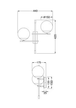 Бра Maytoni Nostalgia MOD050WL-02G
