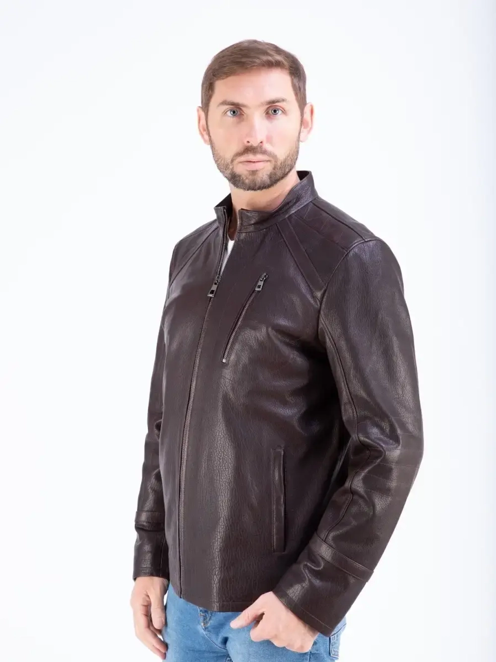 Куртка мужская кожаная натуральная