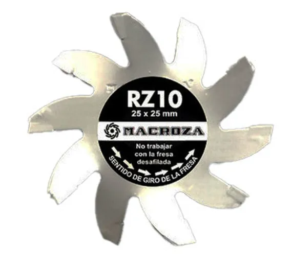 Фреза для штроборезов Macroza RZ10 25х25 мм