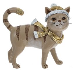 GAEM Фигурка декоративная "Кот", L14 W5 H16 см, 2в.