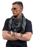 Арафатка шемаг черно-оливковая