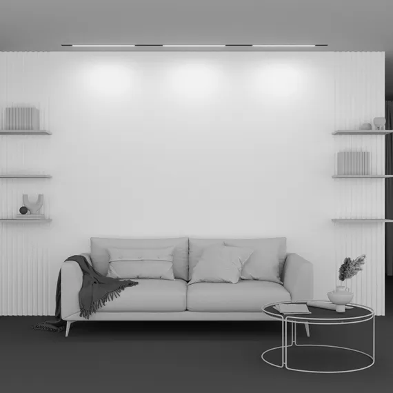 Трековый светильник Базис / Basis Exility 2700K 24Вт 120° Technical tr030-2-24w2.7k-b