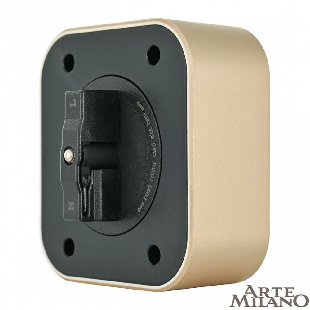 Розетка 2xUSB на треке Arte Milano Am-track-sockets 380022TS/USBx2 Gold