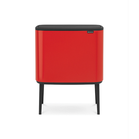 Мусорный бак Bo Touch Bin 36л Brabantia Пламенно-красный
