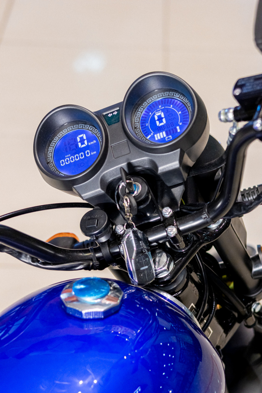 Мопед TMBK ALFA 50cc Синий