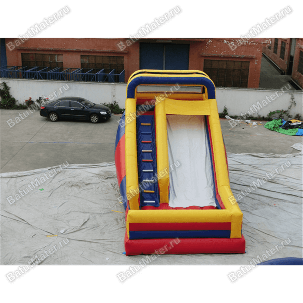 Коммерческий надувной батут "Русские салазки"