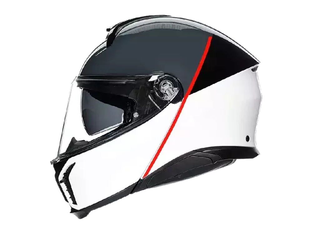 AGV TOURMODULAR BALANCE WHITE/GREY/RED