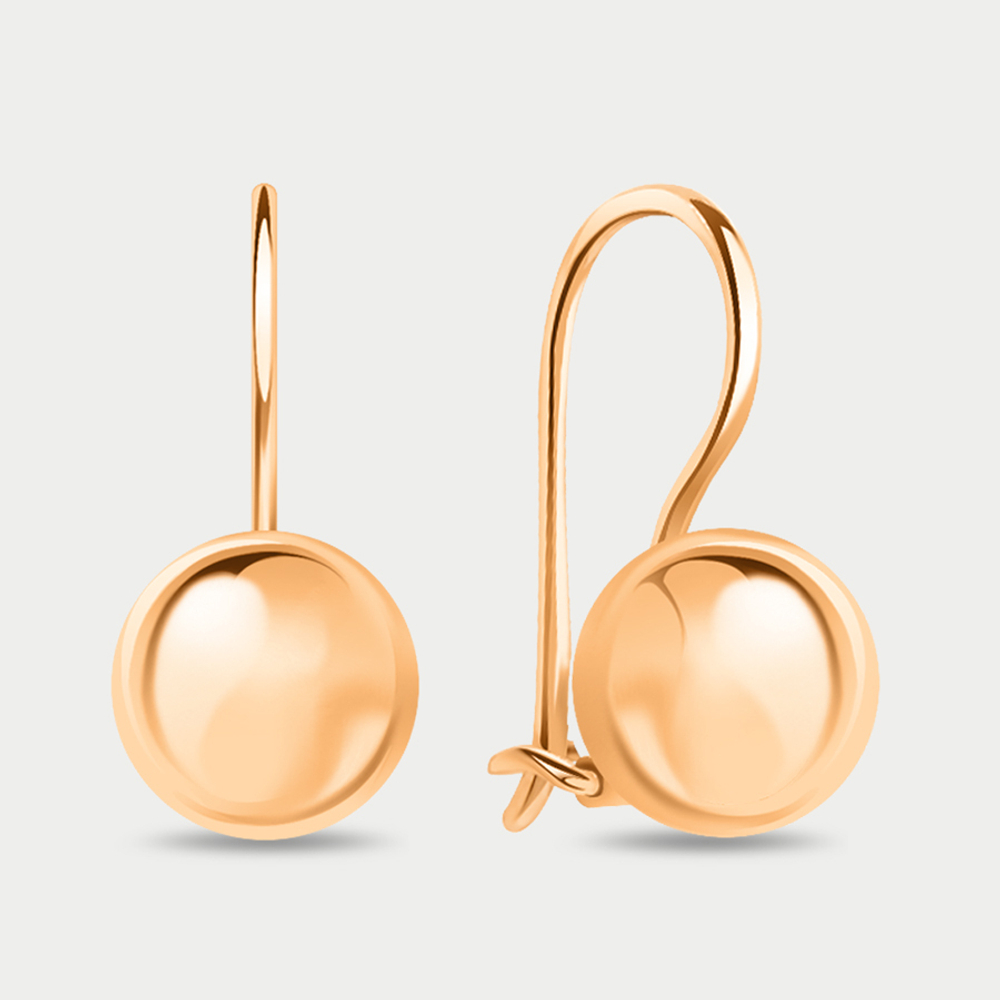 Серьги золотые