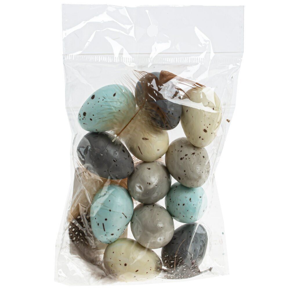 GAEM Набор из 12-ти изделий декоративных "Яйцо", L11 W3 H17 см