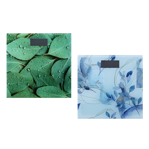 Весы напольные электронные NATURE STYLE ЖК-дисплей 28*28*0,5см максимальная нагрузка 180кг     ХХ