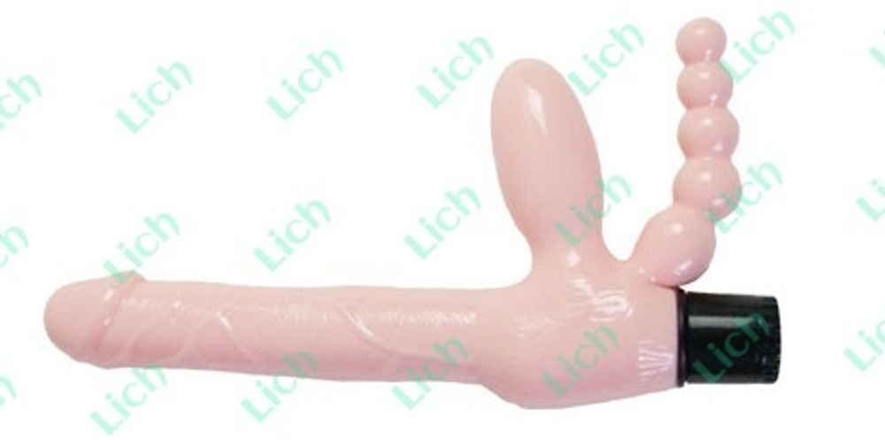 Вибратор с анальной и вагинальной стимуляцией