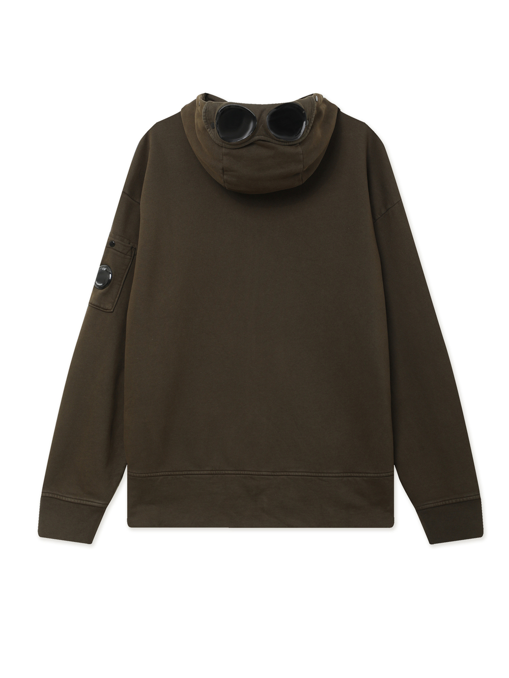 Толстовка С Капюшоном На Молнии Sweatshirts Hooded Open In Brushed Emerized Diagonal Fleece