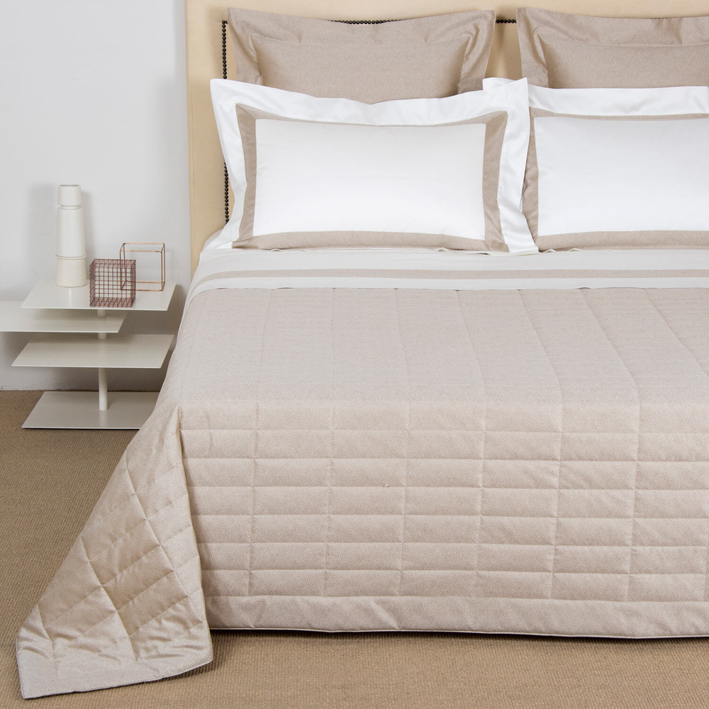 Покрывало Frette Forever YD Light Beige/Beige (270 x 260 см)