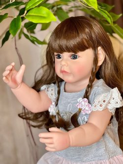 Кукла Реборн виниловая 55см в пакете (FA-284)