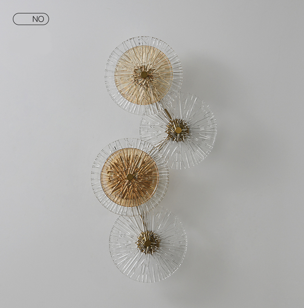 Настенный светильник OM2033-4 gold