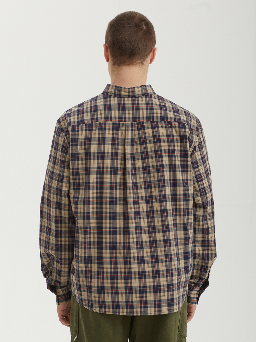 Мужская Рубашка Plaid