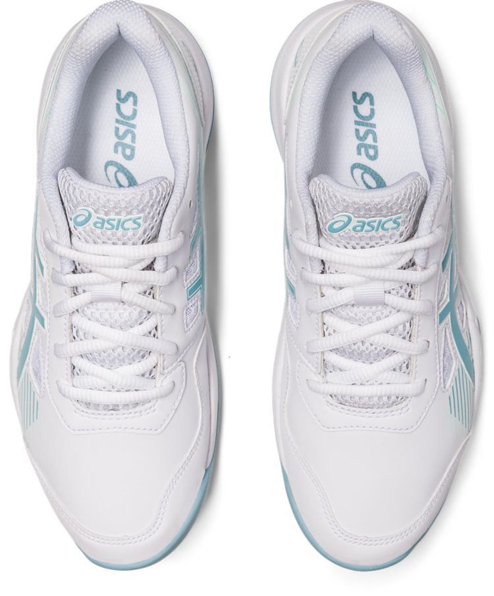 детские Кроссовки теннисные Asics Gel-Game 8 Clay/OC - white/smoke blue