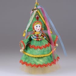 Малая подвесная кукла Ёлочка