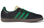 Wales Bonner x adidas originals Samba low-top sneakers for men and women in the same style black and green