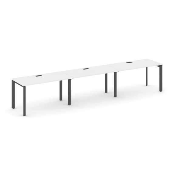 Style Project Рабочая станция односторонняя SN-59P.ORS-034 Белый/Металл Антрацит/Черный Заглушка 474