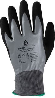 Перчатки Jeta Safety JNF401 трикотажные с двойным нитриловым покрытием