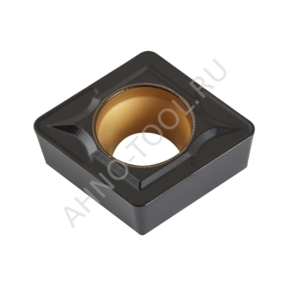 Пластина твердосплавная ISO CCMT09T308-KMA ACK20E AHNO по чугуну, получистовая