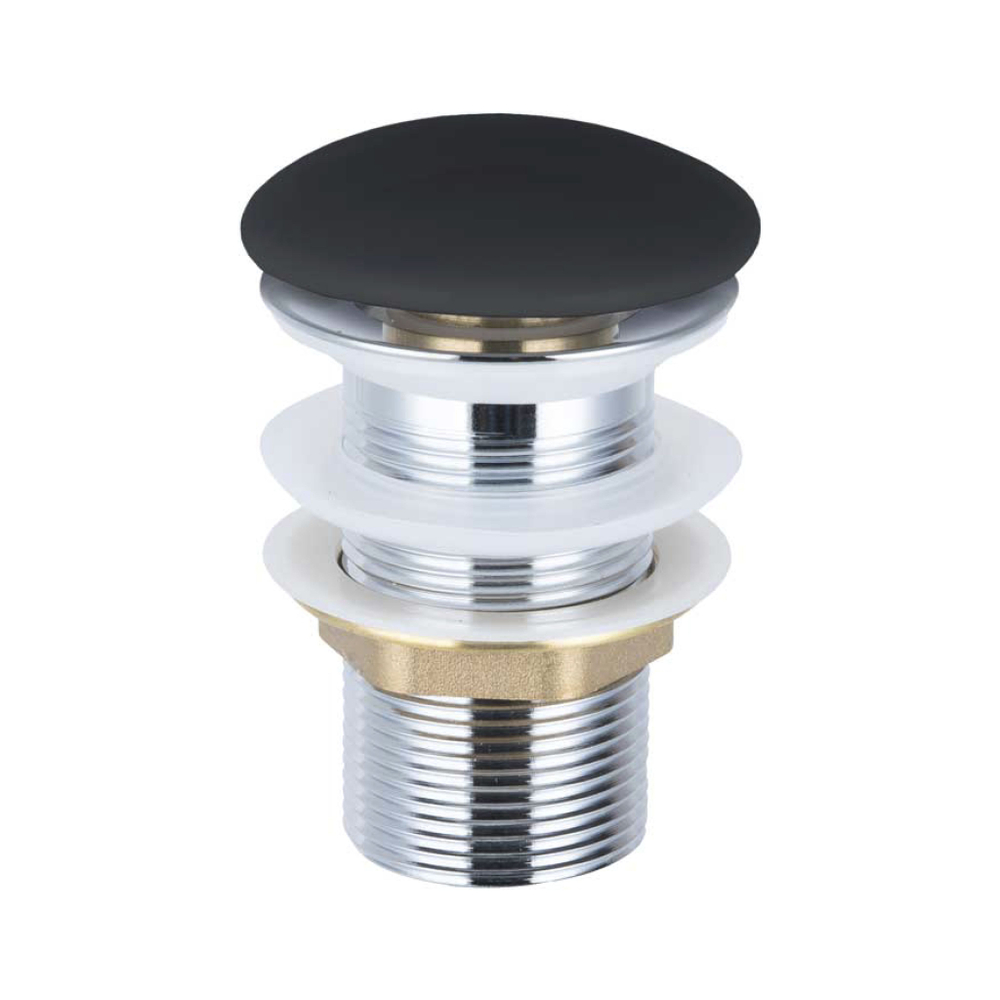 Раковина накладная CULTO TOR 590*370*130 прямоугольная белая с донным клапаном (черный)