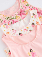 Майка для девочки Next 686-032, 3 шт., Розовый