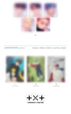 Альбом TXT - Minisode 1 : Blue Hour 3rd Mini Album RANDOM Version