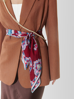 Платок «Кавказский скакун» 100% шёлк