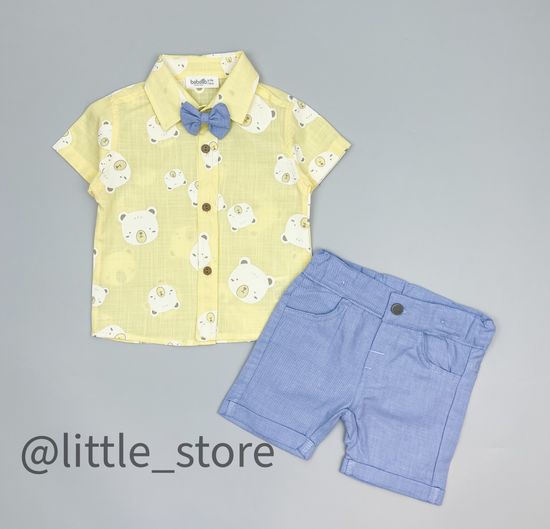 Комплект нарядный "Smiley Faces" с бабочкой