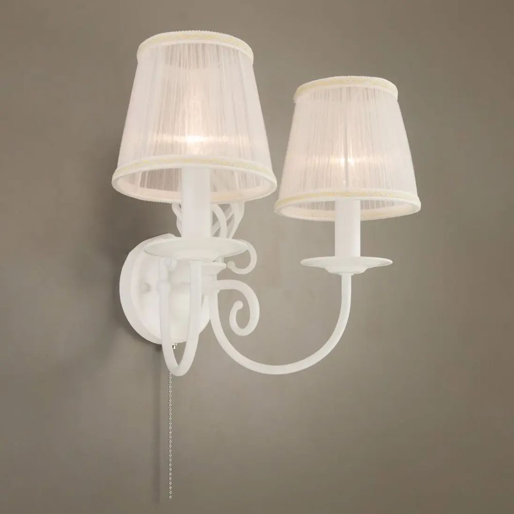 Citilux Ровена CL427320 Бра с абажурами с выключателем Белое