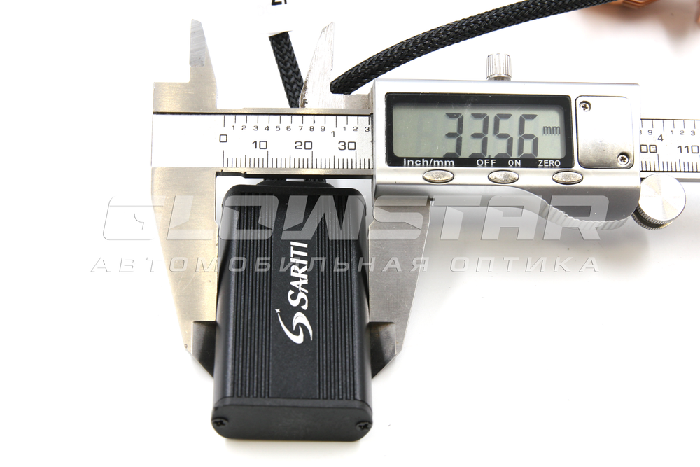 Светодиодные лампы H8/H9/H11/H16 Sariti T3 с вентилятором, 12V-24V, 50W, 6000K (комплект, 2шт)