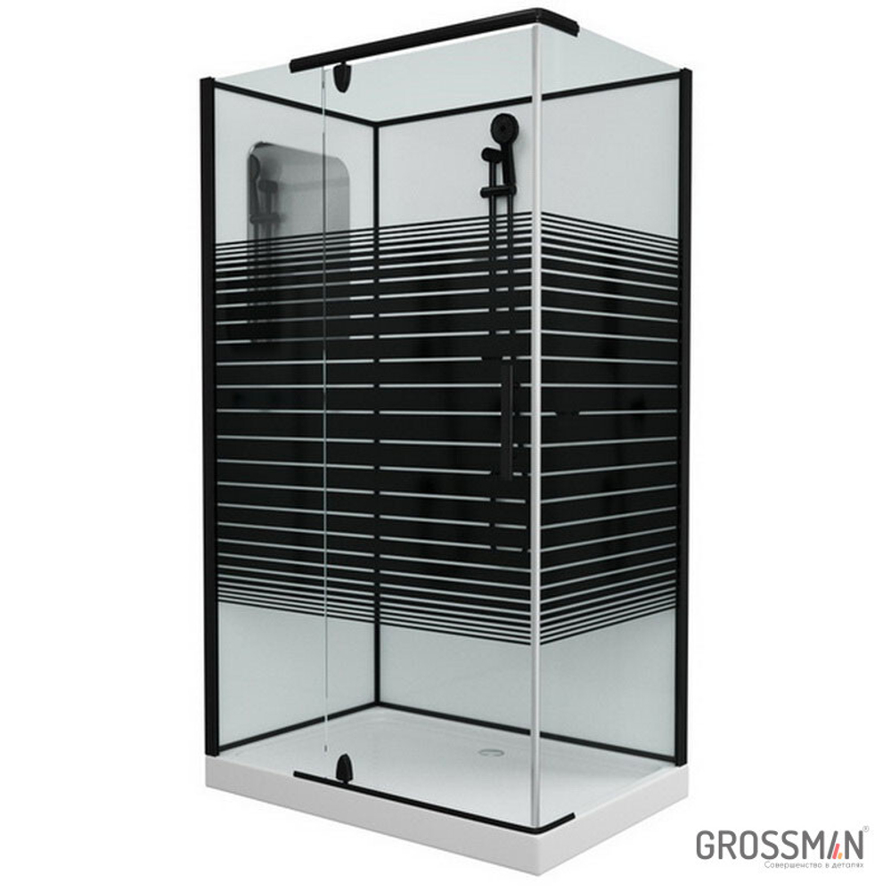 Душевая кабина Grossman Classic GR272QL (120х80х205) дверь распашная,4 места